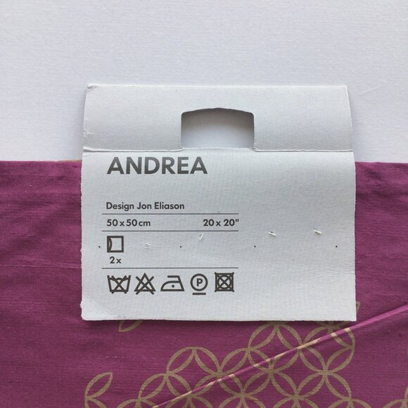 Ikea Andrea Silk Cushion Covers Set - Picture 4 of 5